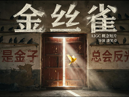 《金丝雀》中式梦核AIGC短片