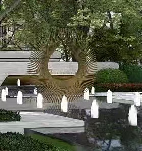 小区水景雕塑天使之翼不锈钢雕塑抽象不锈钢翅膀雕塑（图ZNDA0Nzg0OTQw） - 其他手工艺 - 站酷设计师VX13450817030原创素材 - 站酷ZCOOL