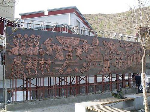 民族主题公园浮雕设计定制