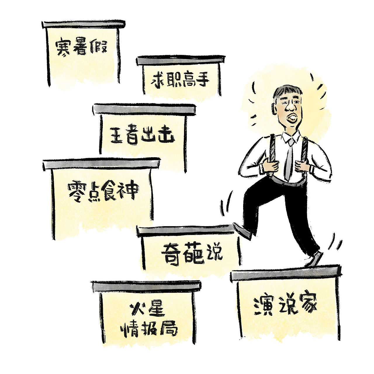 漫画/张雪峰：人生真好玩（图ZNDA0NzkwNTMy） - 中/长篇漫画 - 站酷设计师将军他爸原创素材 - 站酷ZCOOL