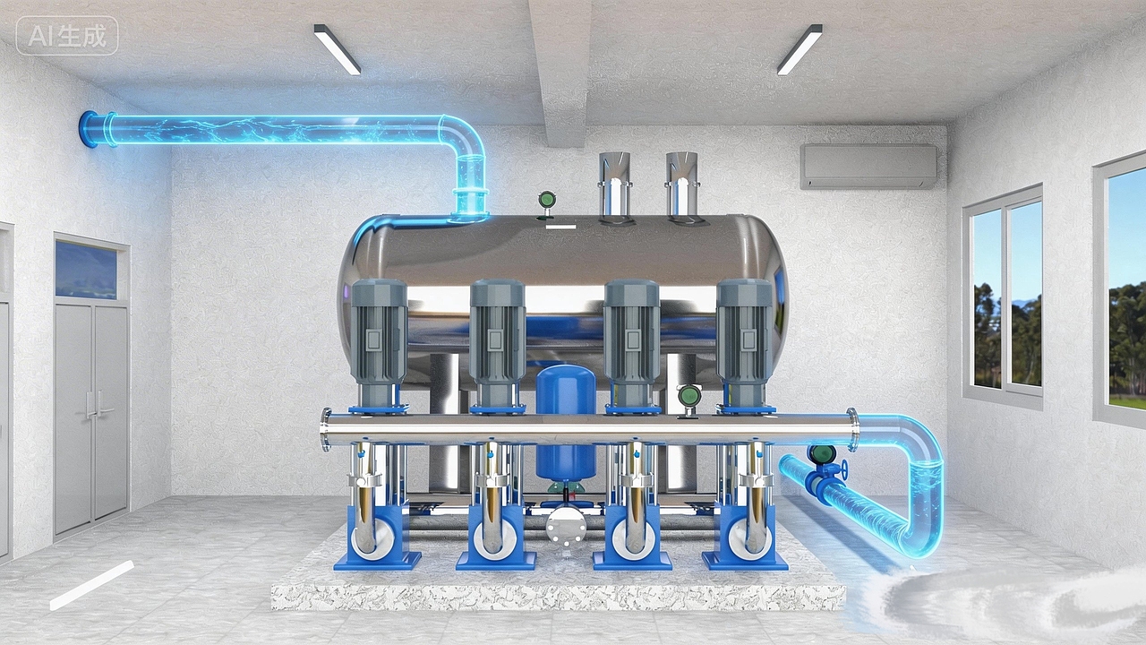 水厂三维效果图（图ZNDA0NzkzODA0） - 场景 - 站酷设计师雪12321原创素材 - 站酷ZCOOL