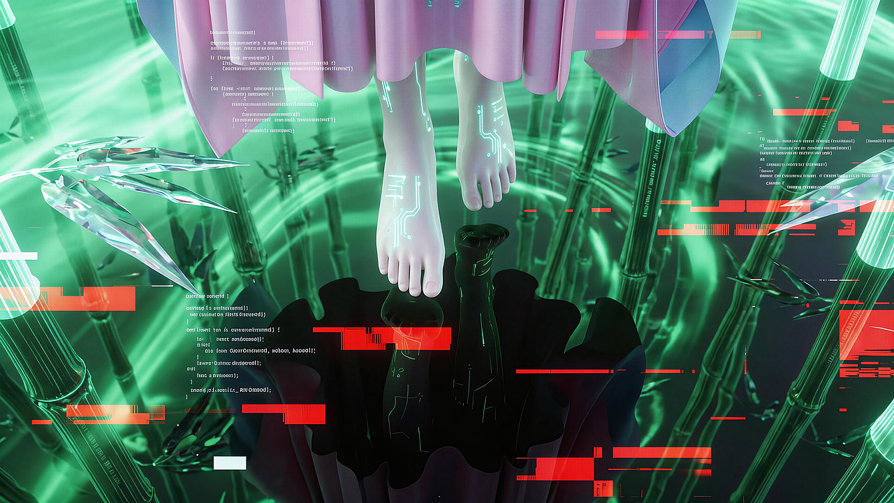 《算法弥留》AIMV 格式化的最后一场梦（图ZNDA0Nzk0NjE2） - AI作品 - 站酷设计师琵旦PIDAN原创素材 - 站酷ZCOOL
