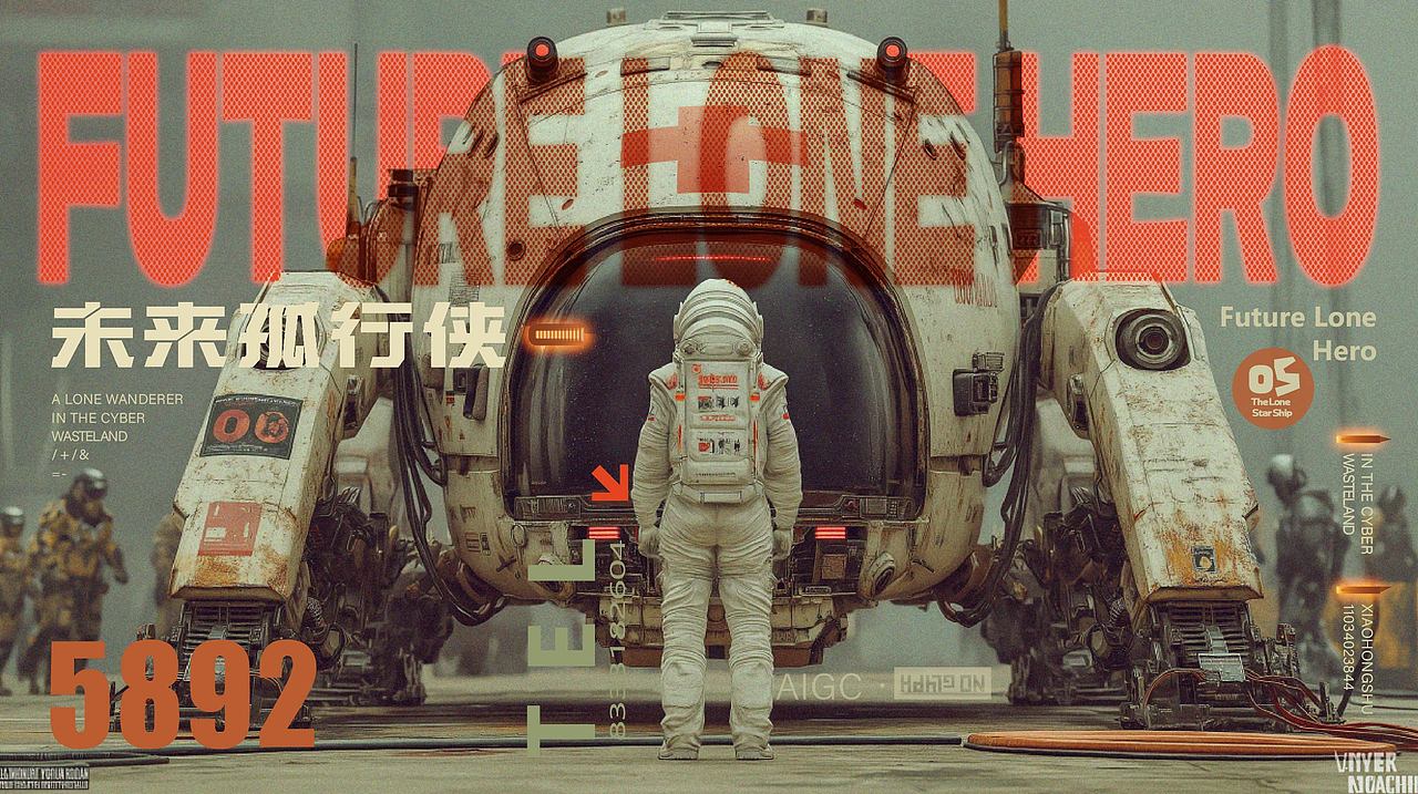 未来孤行侠（图ZNDA0Nzk5NzQ0） - 海报 - 站酷设计师阳小学学原创素材 - 站酷ZCOOL