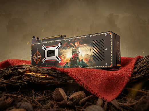 《艾尔登法环》联名显卡-新品发布物料设计