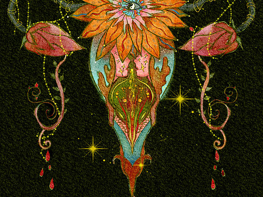 THE POWER OF 『SHE』（个人主页-ZNzMzODEyOTI=） - 艺术插画 - 站酷设计师七点水原创素材 - 站酷ZCOOL