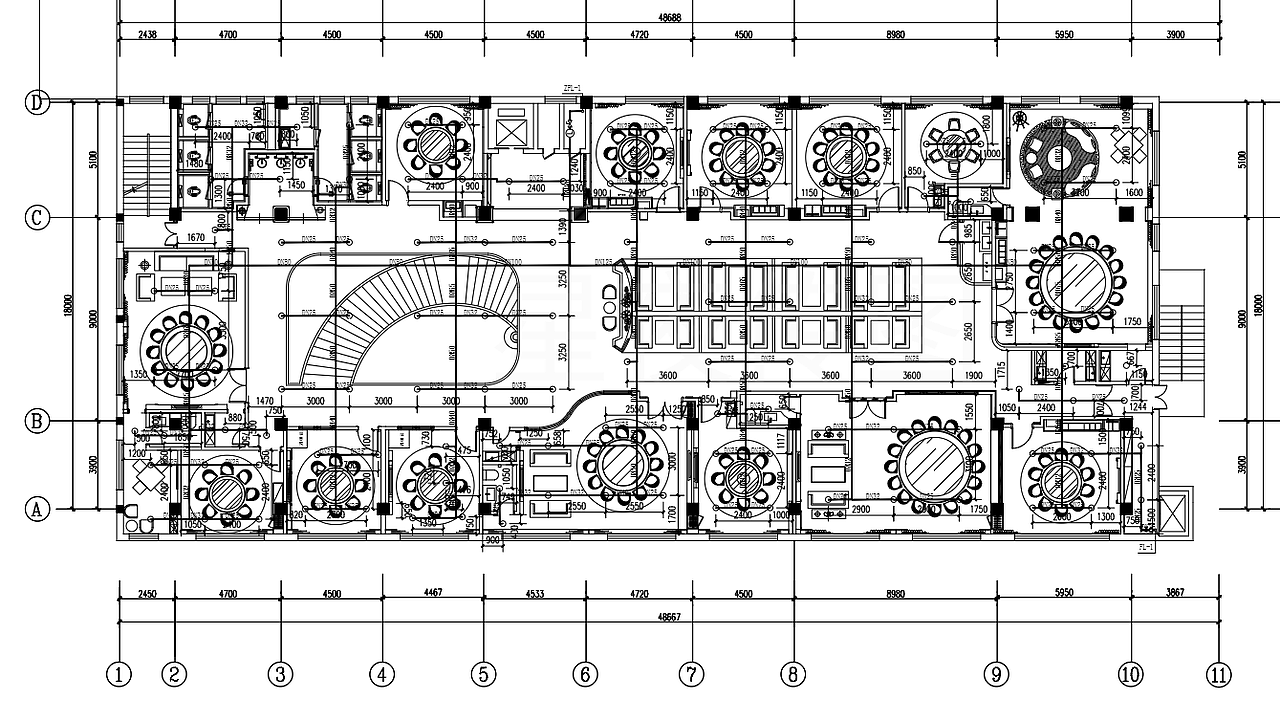 消防图纸 部分节选（图ZNDA0ODA4MzYw） - 酒店餐饮设计 - 站酷设计师Z566118354原创素材 - 站酷ZCOOL