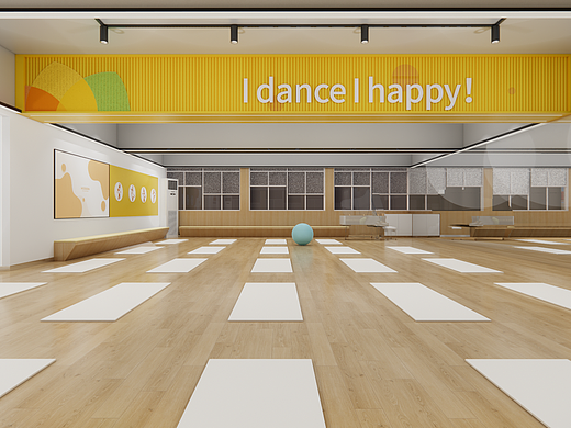 少儿舞蹈空间设计 | 让每一次跳跃都踩在快乐上✨