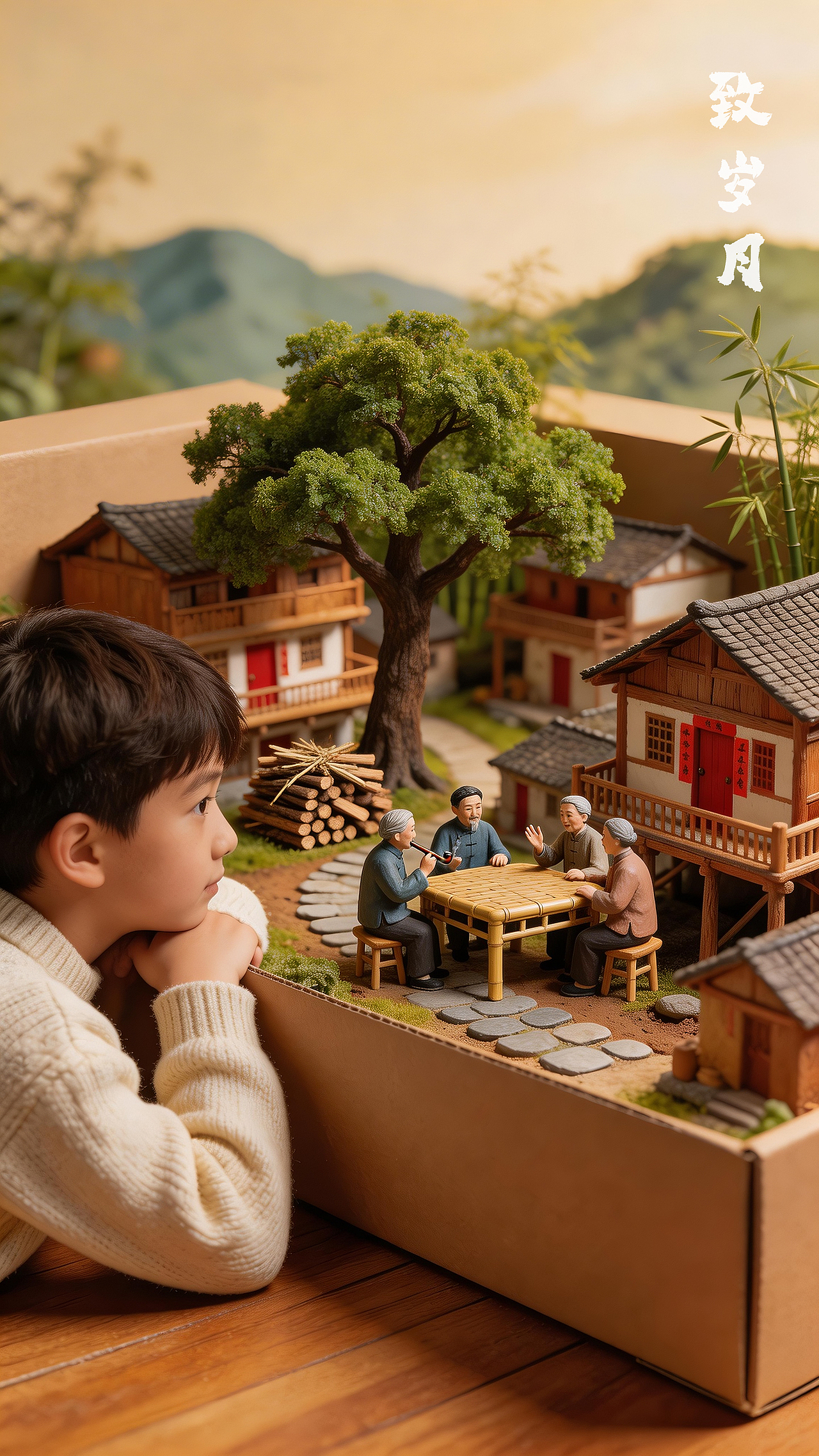 致敬岁月（创意AI）（图ZNDA0ODE5ODIw） - AI作品 - 站酷设计师冷月810原创素材 - 站酷ZCOOL