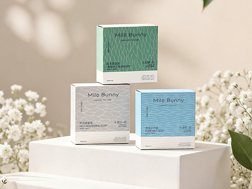 Milo Bunny 儿童手工香皂包装设计