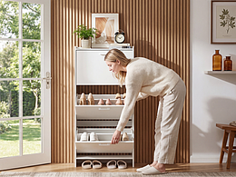 14-亚马逊鞋柜主图展示视频（实拍结合AI）