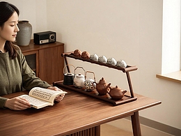 中古風(fēng)桌面置物杯架詳情頁(yè)設(shè)計(jì)