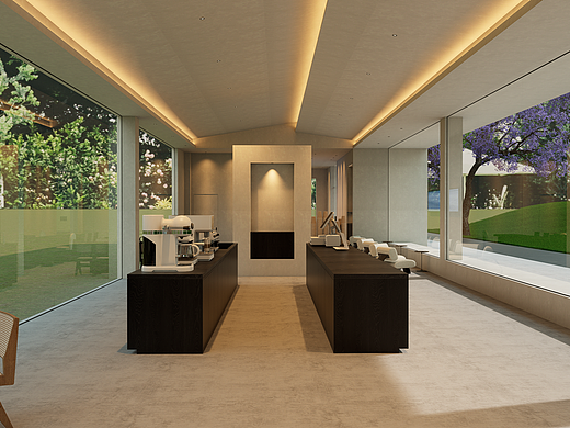 静谧与奢雅｜极简风商业休憩空间设计