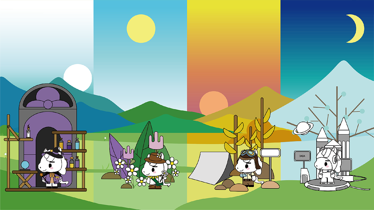 IP设计《小马嗒嗒》初版（图ZNDA0ODI0NjY0） - IP形象 - 站酷设计师Lsyyyyy3原创素材 - 站酷ZCOOL