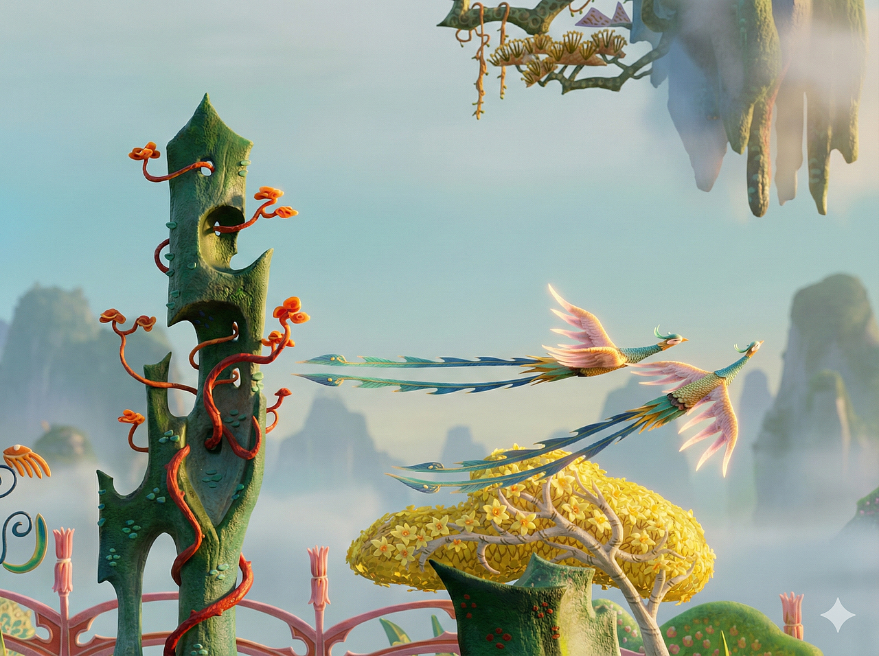 大闹天宫，但是3d风格的（图ZNDA0ODMyNDky） - 艺术插画 - 站酷设计师YIIIJIIIE原创素材 - 站酷ZCOOL