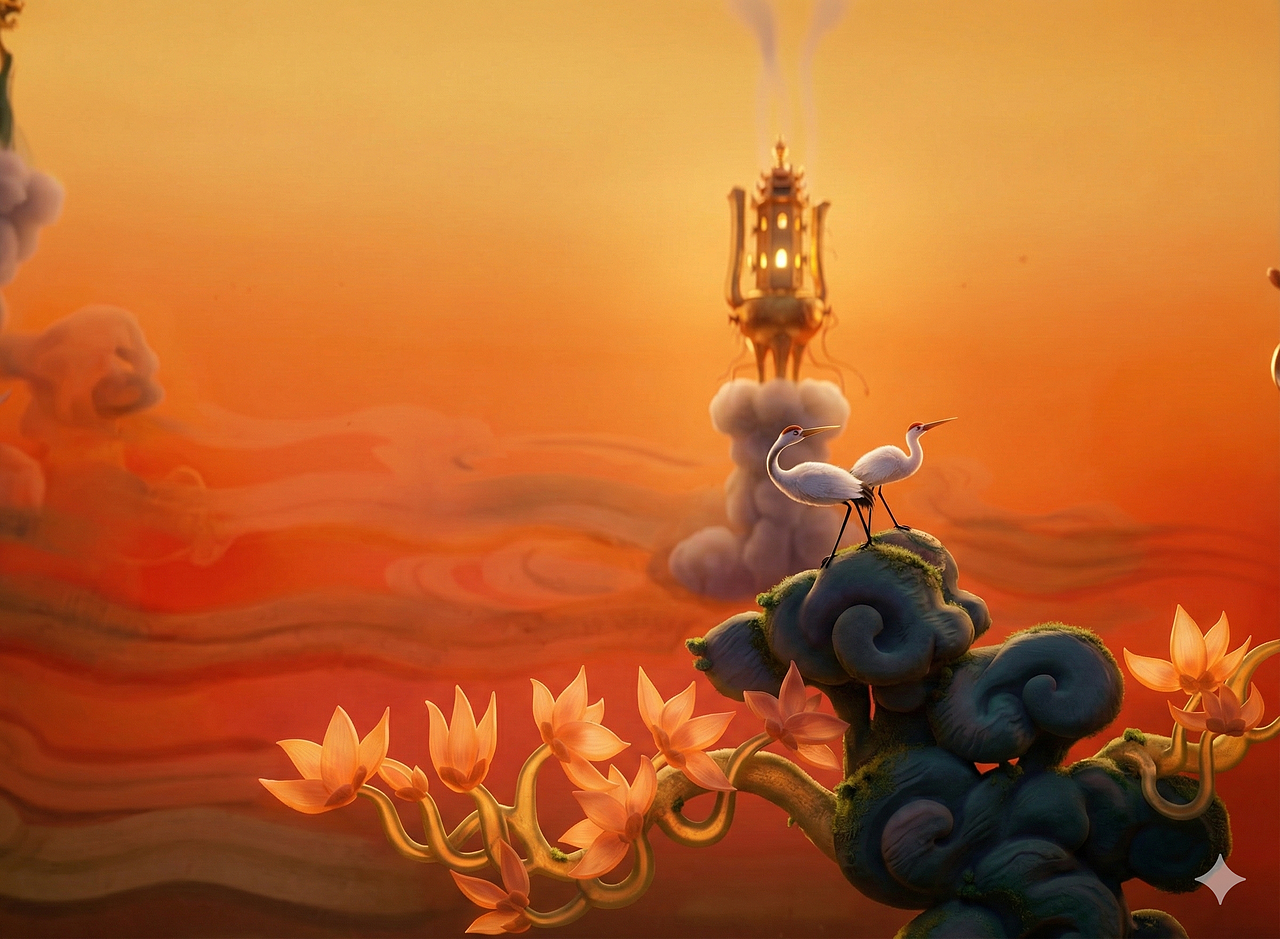 大闹天宫，但是3d风格的（图ZNDA0ODMyNTI0） - 艺术插画 - 站酷设计师YIIIJIIIE原创素材 - 站酷ZCOOL