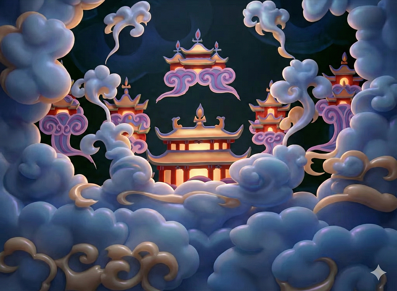 大闹天宫，但是3d风格的（图ZNDA0ODMyNTQ0） - 艺术插画 - 站酷设计师YIIIJIIIE原创素材 - 站酷ZCOOL