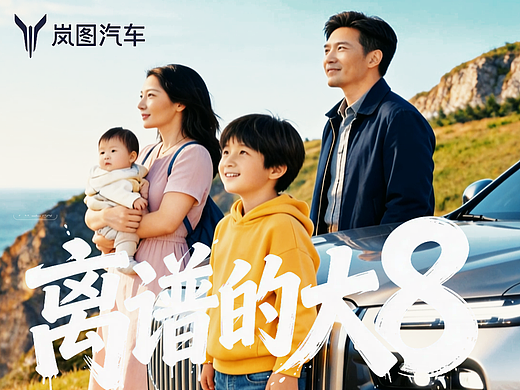 《在一起，在路上》丨嵐圖泰山X8（個人主頁-ZNzMzODEyNDg=） - AI作品 - 站酷設(shè)計師KRISKANG原創(chuàng)素材 - 站酷ZCOOL