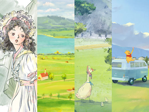 绿色系插画合集（个人主页-ZNzMzODU1Njg=） - 创作习作 - 站酷设计师一颗糖啊原创素材 - 站酷ZCOOL