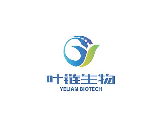 叶链生物科技logo设计