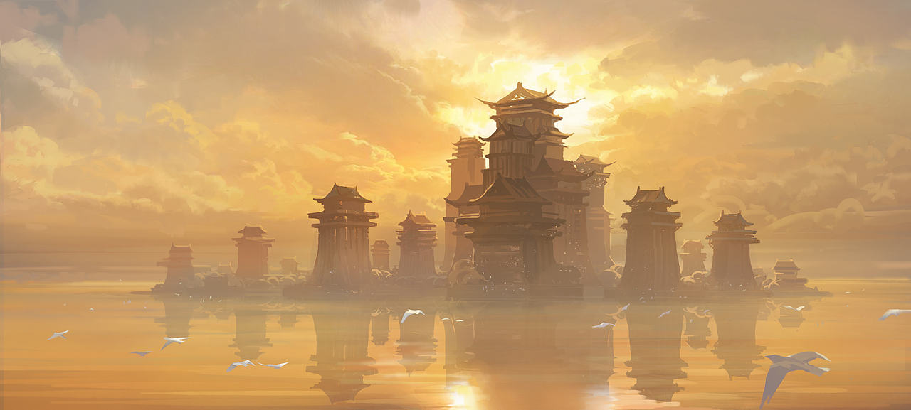 归墟岛（图ZNDA0ODQ2NTYw） - 概念设定 - 站酷设计师GadezLin原创素材 - 站酷ZCOOL
