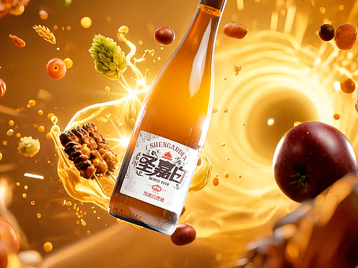 【产品广告】雪花啤酒 圣嘉白AI