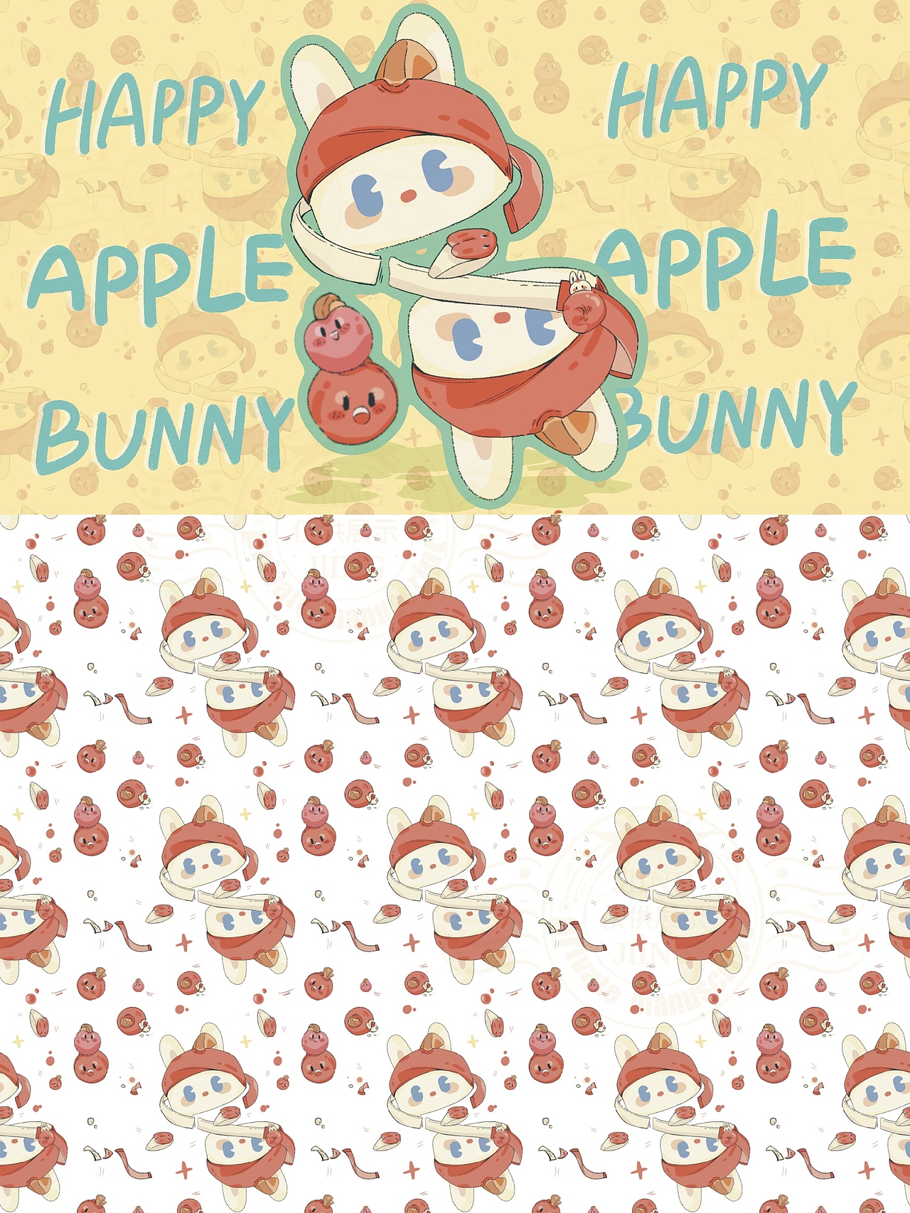 图案印花➗（图ZNDA0ODQ5NzIw） - 绘画 - 站酷设计师噗噗Jling原创素材 - 站酷ZCOOL