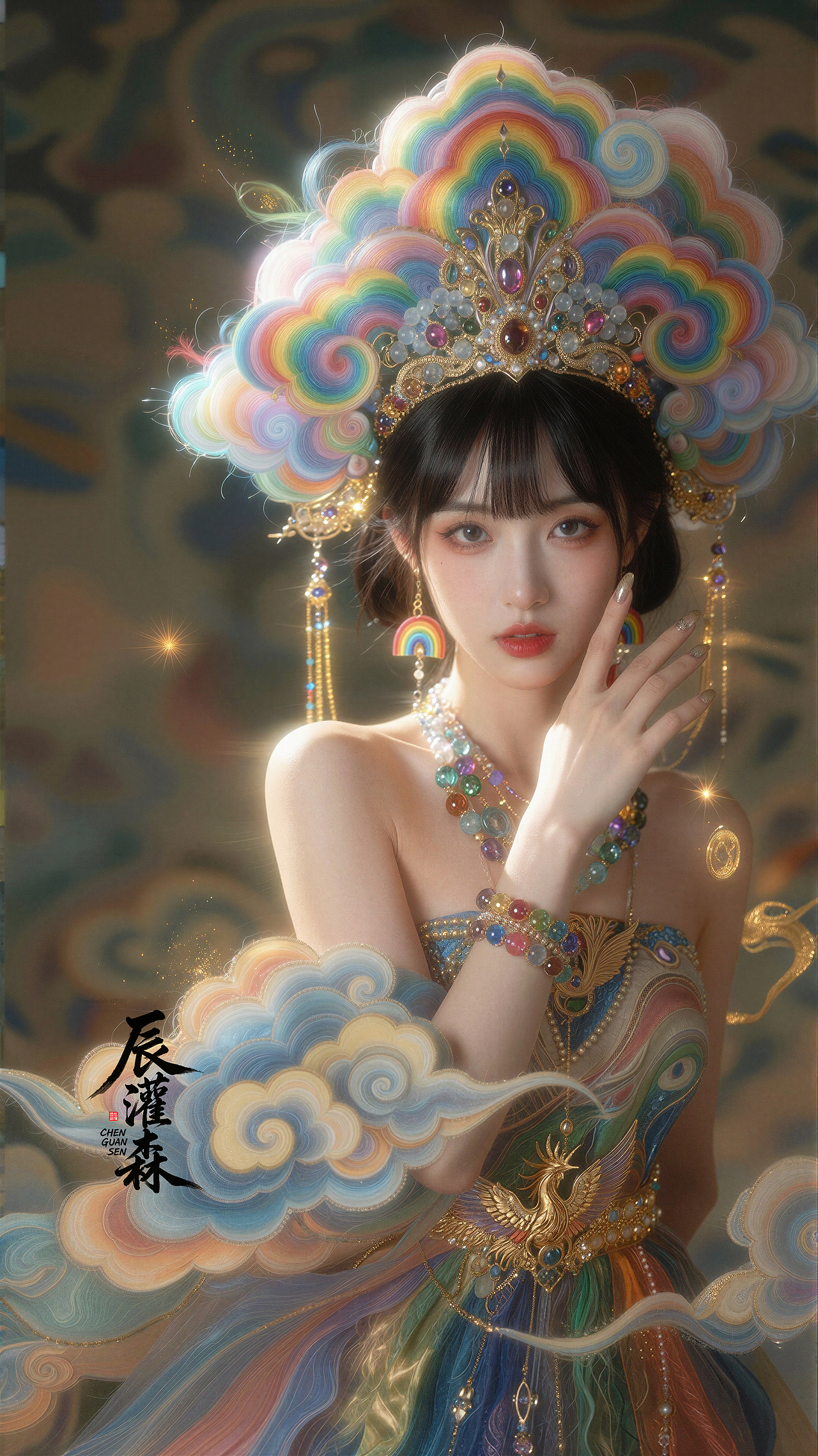 辰灌森 | 敦煌彩韵系列（三）-0115（图ZNDA0ODUwOTAw） - 修图/后期 - 站酷设计师辰灌森原创素材 - 站酷ZCOOL