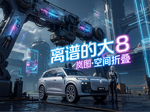 “离谱的大8”岚图·空间折叠