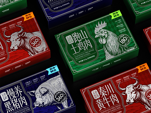 关中农产包装设计丨系列礼盒设计