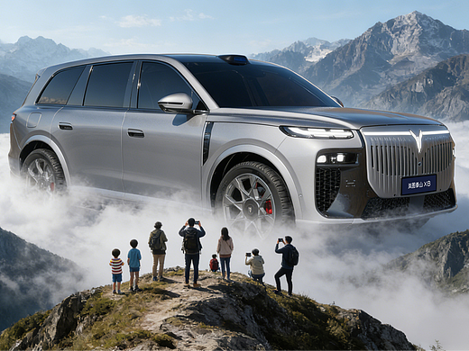 庭院级大五座SUV 岚图泰山X8+众神之慧+“离谱的大8”