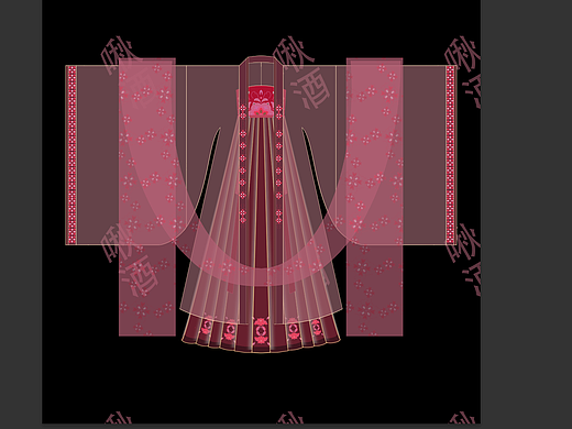 原创汉服设计稿