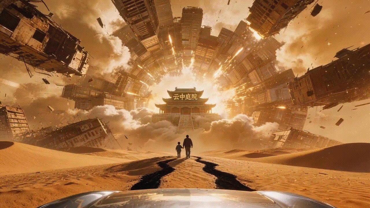 岚图泰山X8-行走的绿洲（图ZNDA0ODY1MTI0） - AI作品 - 站酷设计师AIGC三分球原创素材 - 站酷ZCOOL