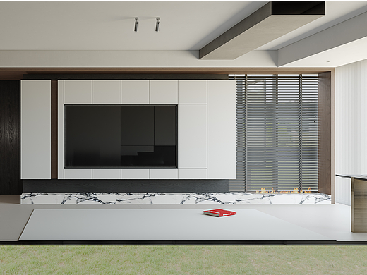 现代黑白灰格调