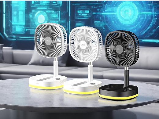 LED摇头风扇详情