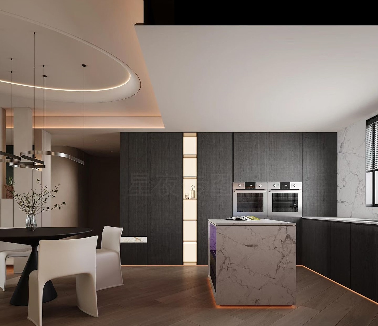 摩登意式现代大平层（图ZNDA0ODY5NDky） - 其他平面 - 站酷设计师舒瑾原创素材 - 站酷ZCOOL