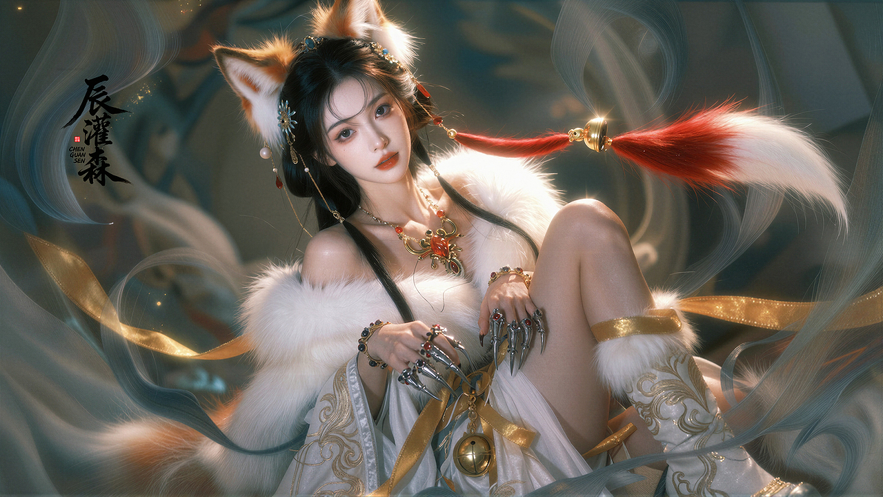 辰灌森 | 狐妖仙姬系列（一）-0116（图ZNDA0ODY5ODI4） - 修图/后期 - 站酷设计师辰灌森原创素材 - 站酷ZCOOL