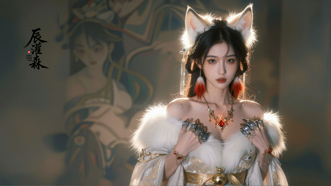 辰灌森 | 狐妖仙姬系列（一）-0116（图ZNDA0ODY5ODQ0） - 修图/后期 - 站酷设计师辰灌森原创素材 - 站酷ZCOOL