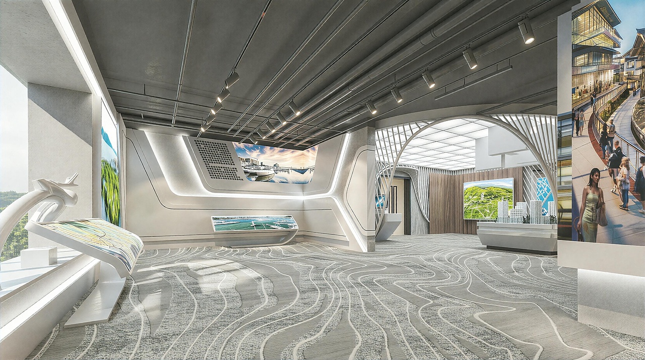 地产品牌文化展厅（图ZNDA0ODc4MDIw） - 展陈设计 - 站酷设计师saintnooon原创素材 - 站酷ZCOOL