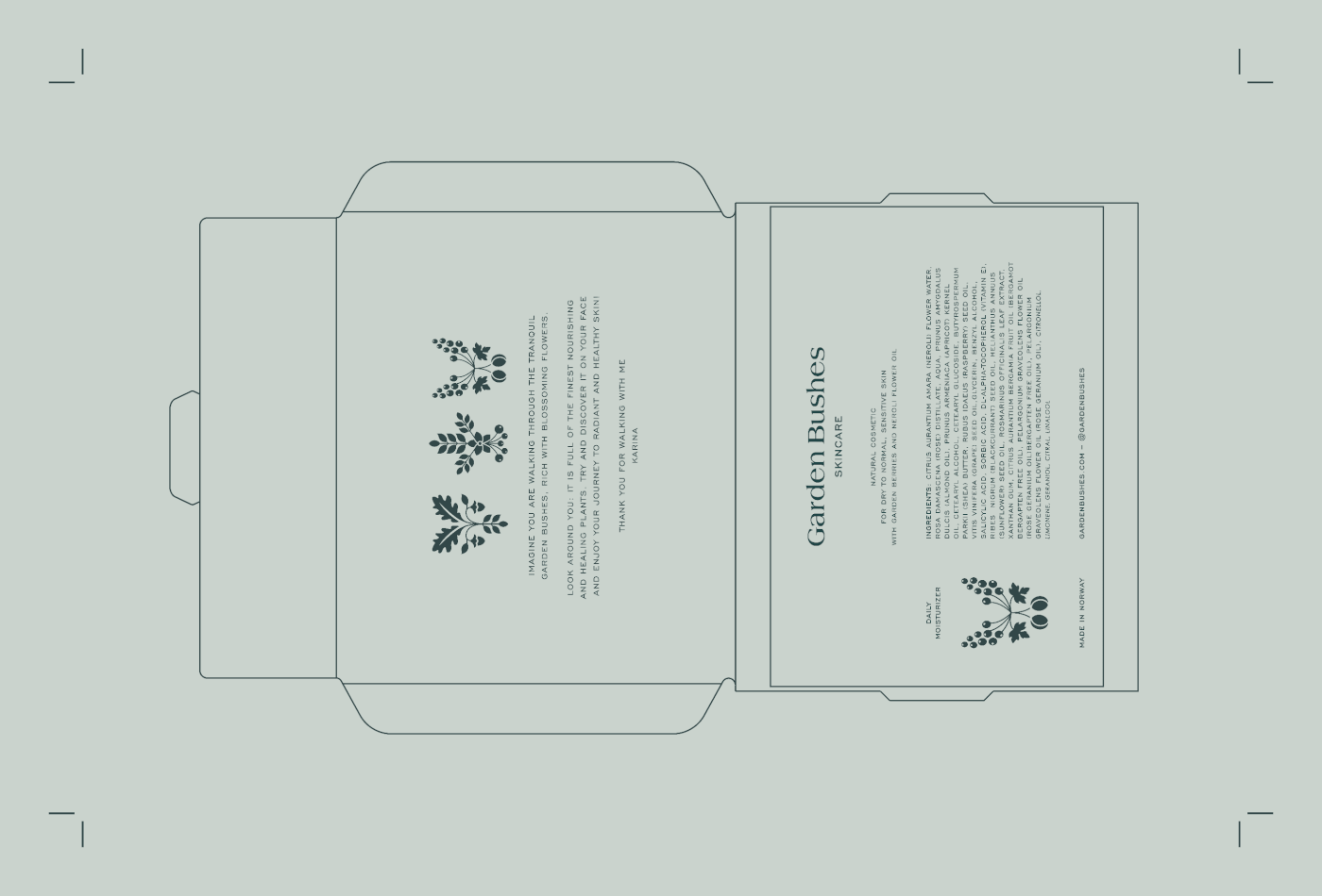 北欧美妆Garden Bushes品牌包装设计-宏洛图品牌设计（图ZNDA0ODc5MDg4） - 包装 - 站酷设计师宏洛图品牌设计原创素材 - 站酷ZCOOL