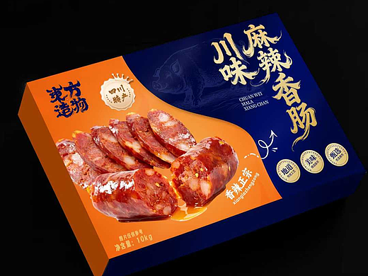 川味香肠包装设计