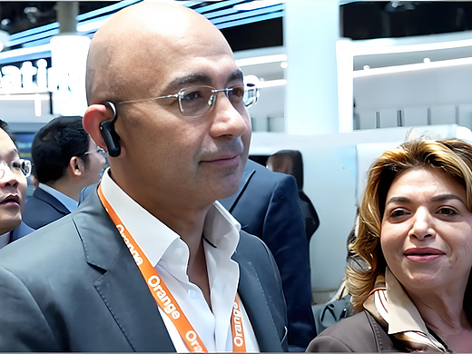 巴塞罗那MWC 2026，法国电信巨头Orange，官方无线讲解器是它