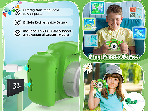 亚马逊主图--儿童相机