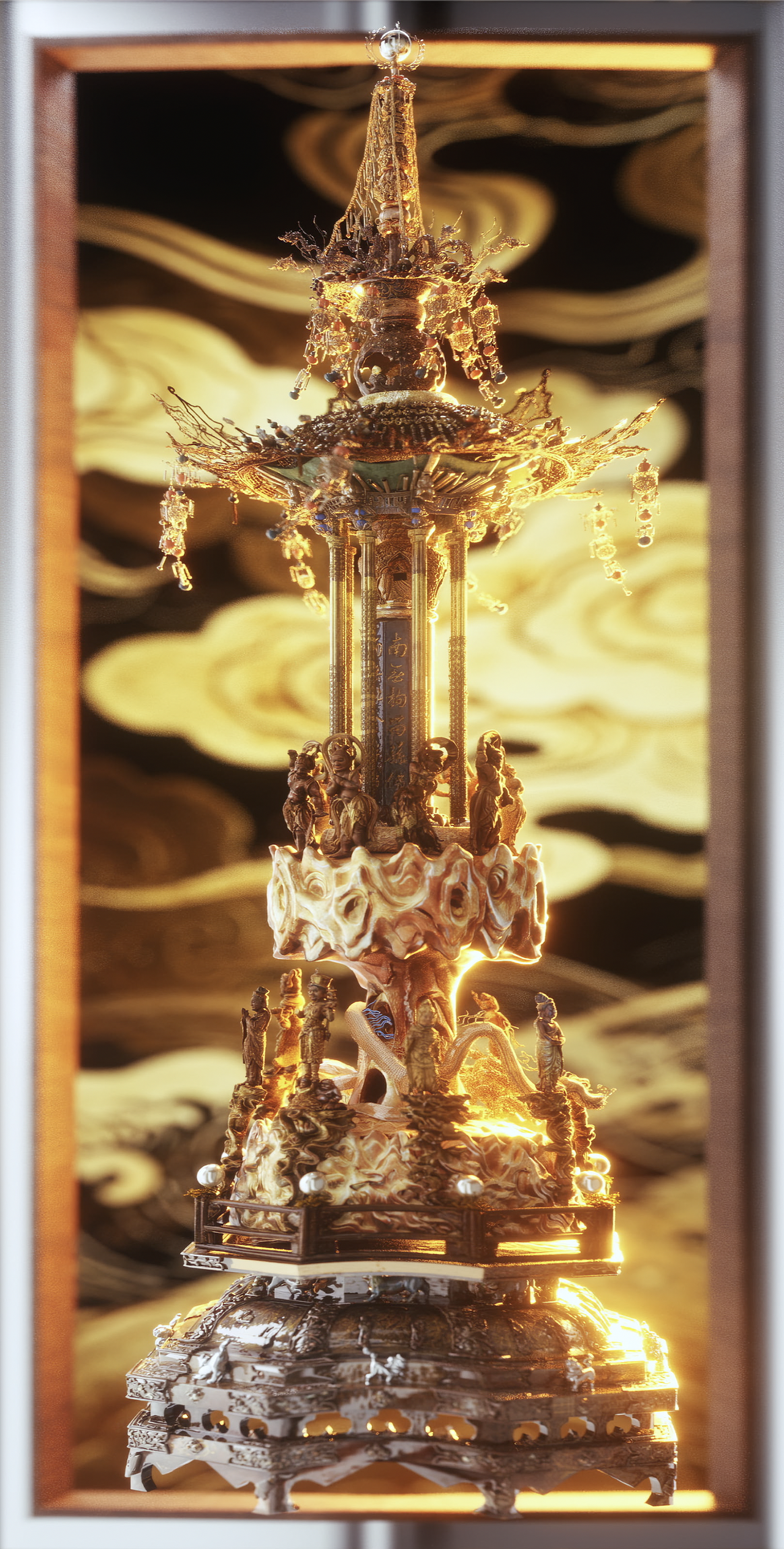 苏博珍宝01号「裸眼3d柱视觉」（图ZNDA0ODk1NTky） - 动画/影视 - 站酷设计师鲜粒艺术原创素材 - 站酷ZCOOL