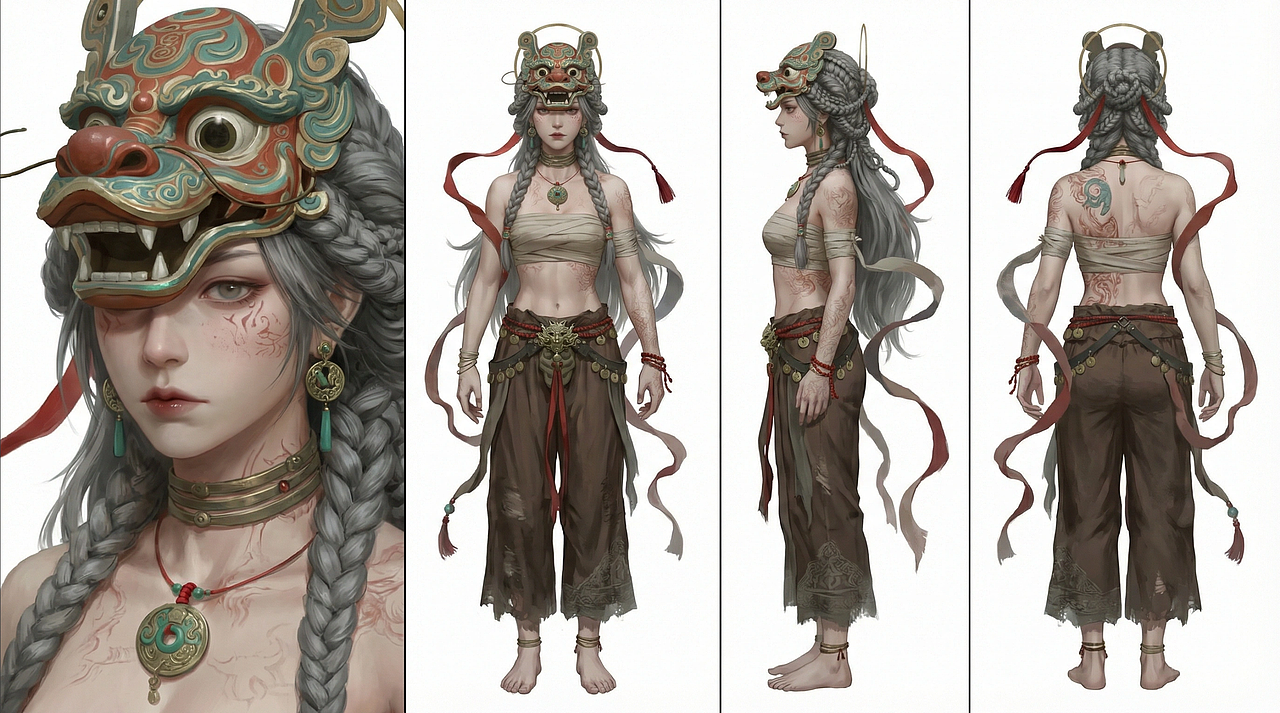 龙巫祭(图ZNDA0ODk1NzYw) - AI作品 - 站酷设计师泰坦尼柯原创素材 - 站酷ZCOOL