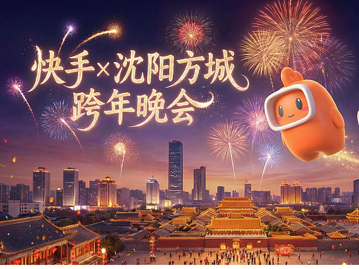 快手跨年倒计时视频|沈阳方城|跨年|文旅|AIGC视频