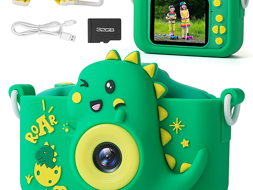 亚马逊主图A+--儿童相机