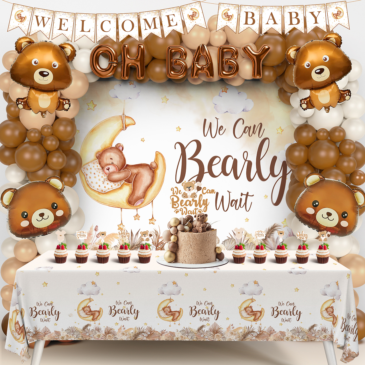 亚马逊主图A+--小熊生日拱门气球套装（图ZNDA0ODk2ODA0） - 电商 - 站酷设计师SZ非凡印象原创素材 - 站酷ZCOOL