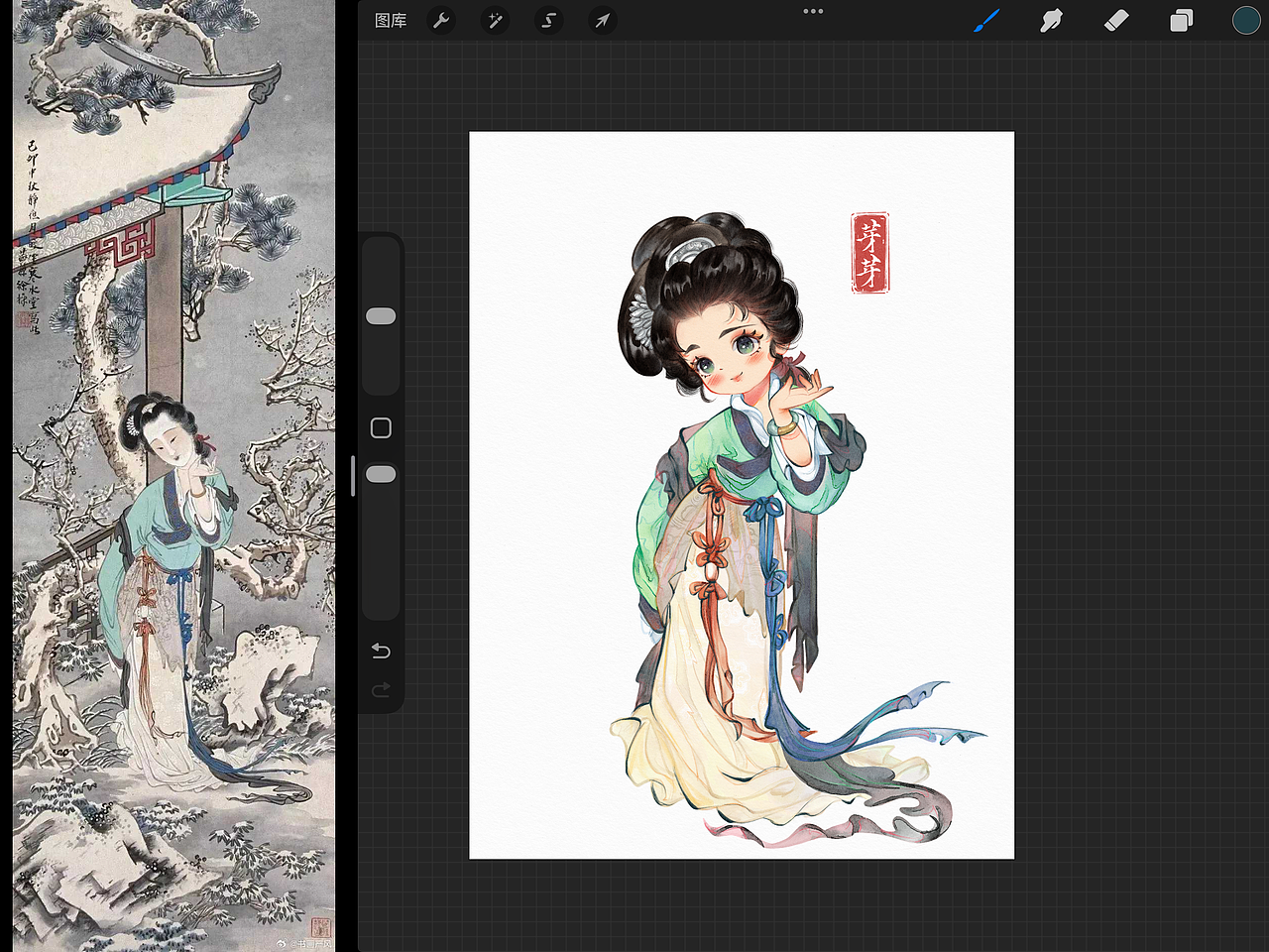 小时候吃过的细糠（图ZNDA0ODk5MzQw） - 商业插画 - 站酷设计师芽芽_ling原创素材 - 站酷ZCOOL