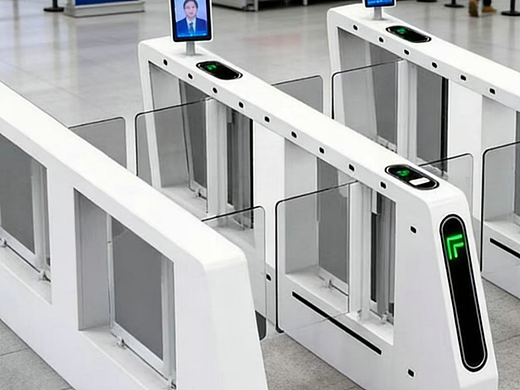 双门设计的机场安检闸机的优势