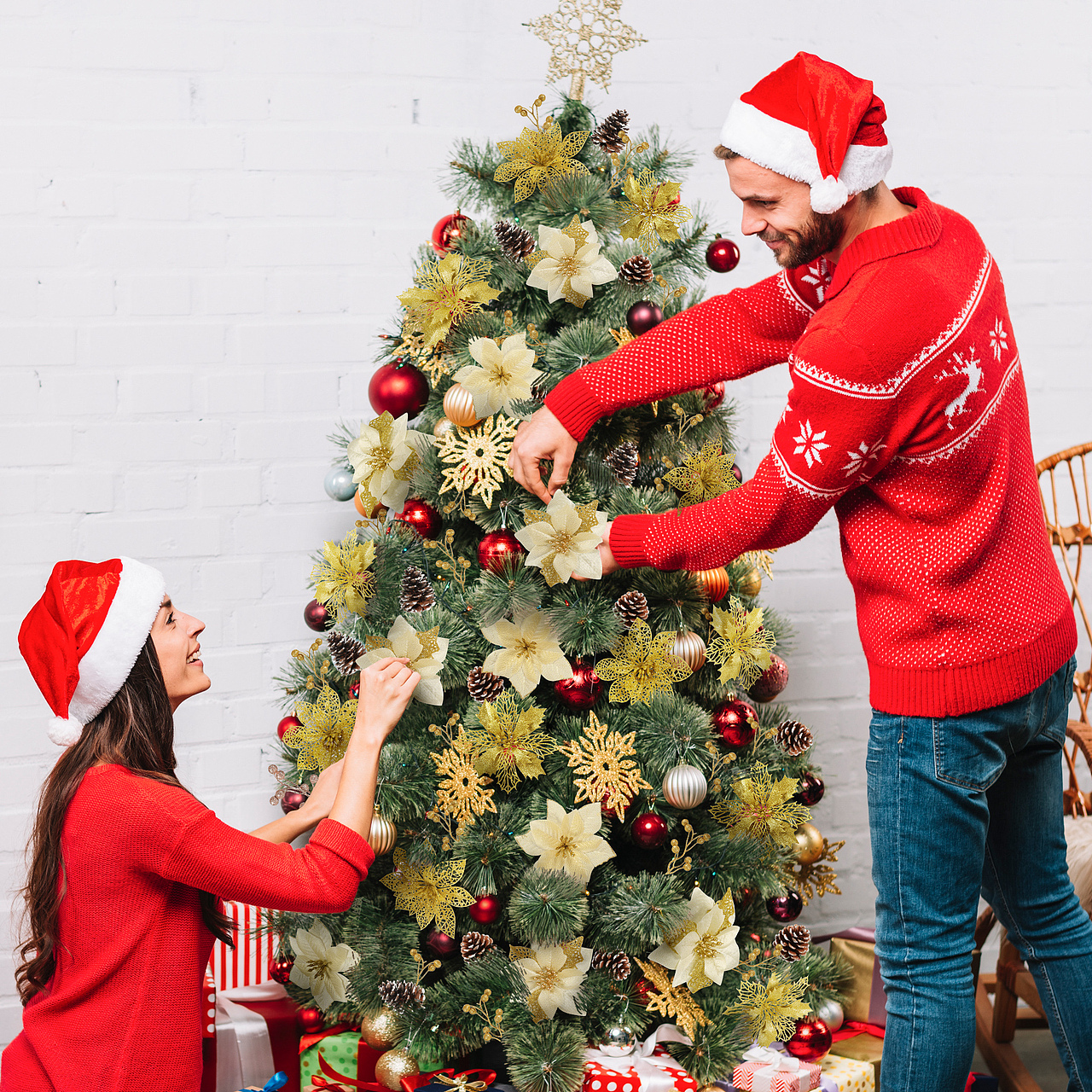 亚马逊主图--圣诞仿真花（图ZNDA0OTAwNzQ0） - 电商 - 站酷设计师SZ非凡印象原创素材 - 站酷ZCOOL